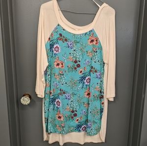 Floral tunic